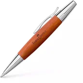 Długopisy - Faber Castell Długopis E-motion Pearwood, brąz 148382 - miniaturka - grafika 1