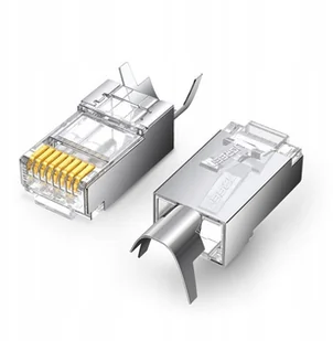 Ugreen Ugreen 10x modularny wtyk wtyczka RJ45 8P8C Cat 6A Cat 7 (70316) 70316 - Wtyczki i adaptery - miniaturka - grafika 2