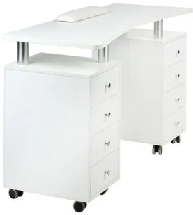 Beauty System Stolik do manicure BD-3425 BIAŁY BD-3425 BIAŁY - Stoliki do manicure - miniaturka - grafika 3