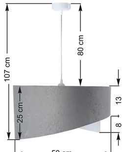 EULUNA Lampa wisząca Vivien, szara/biała/złota - Lampy sufitowe EULUNA Lampa wisząca Vivien, szara/biała/złota - Lampy sufitowe - miniaturka - grafika 3