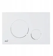 Przyciski spłukujące - Alcaplast Przycisk do stelaży Biały/mat - miniaturka - grafika 1
