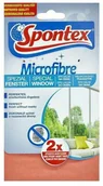 Ściereczki, gąbki, czyściki - Spontex Ścierka Do Okien Window Microfibre Pomarańczowa 00145 000939 - miniaturka - grafika 1