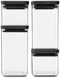 Brabantia Zestaw 4 pojemników Tasty 122422 - Pojemniki kuchenne - miniaturka - grafika 4