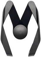 Uchwyty samochodowe do telefonów - Mobilari UNIWERSALNY UCHWYT NA TELEFON SAMOCHODOWY DO KRATKI WENTYLATORA M111006 - Srebrny M111006 - miniaturka - grafika 1