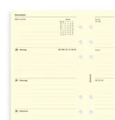 Kalendarze - Filofax Personal: jedna tygodniu po dwóch stronach 2019 W Cotton Cream w języku niemieckim z linii 000019-68458 - miniaturka - grafika 1