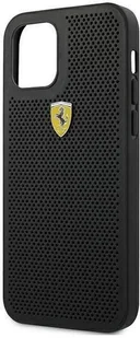 Ferrari FESPEHCP12LBK iPhone 12 Pro Max 6,7" czarny/black hardcase On Track Perforated hurtel-64427-0 - Etui i futerały do telefonów - miniaturka - grafika 8
