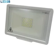 Oświetlenie warsztatowe - KOBI Oprawa LED MH 30W BIAŁA barwa ZIMNOBIAŁA LED2B KFLNL30ZBBI - miniaturka - grafika 1