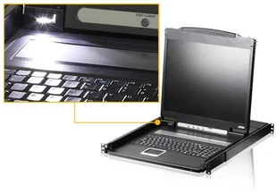 Konsola LCD z pojedynczą szyną Ps 2-USB Vga - Pozostałe akcesoria sieciowe - miniaturka - grafika 4