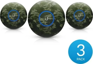 Ubiquiti NHD-COVER-CAMO-3 | Nakładka | do UAP-NANOHD UniFi Nano HD, tekstura kamuflażu (3 sztuki) NHD-COVER-CAMO-3 - Anteny Wi Fi - miniaturka - grafika 3