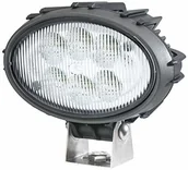 Oświetlenie warsztatowe - Hella 1GA 996 761-101 reflektor roboczy - Owalny 100 Compact - LED - 12 V/24 V - 1850 lm - mocowanie pałąkowe - wiszący/stojący - oświetlenie bliskiego pola, czarny - miniaturka - grafika 1