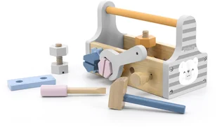 Viga Toys Drewniana Skrzynka z Narzędziami PolarB 44008 - Mały majsterkowicz - miniaturka - grafika 2