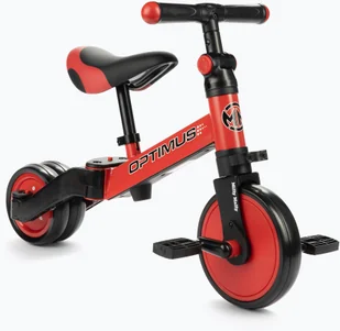 milly mally Milly Mally Rowerek 3w1 Optimus Red - Jeździki dla dzieci milly mally Milly Mally Rowerek 3w1 Optimus Red - Jeździki dla dzieci - miniaturka - grafika 4
