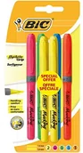 Zakreślacze - BIC Brite Liner Grip tekstu marker, różne kolory, Blister z 6 sztuki 922607 - miniaturka - grafika 1