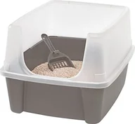 Kuwety dla kotów - Iris Cat Litter Box toaletka dla kotów, szarobrązowy 106300 - miniaturka - grafika 1