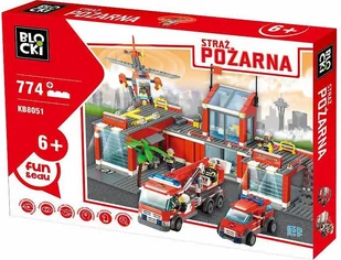 Blocki Straż Pożarna Komenda Straży Pożarnej KB8051 - Klocki - miniaturka - grafika 3