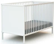 Łóżeczka i kojce - AT4 łóżeczko dziecięce WEBABY białe - miniaturka - grafika 1