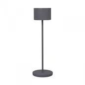 Lampy stojące - Blomus FAROL Bezprzewodowa Lampa LED Stołowa - Szara 66126 - miniaturka - grafika 1