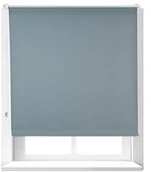 Rolety - Relaxdays termiczna roleta zaciemniająca z ochroną przed działaniem ciepła, bez wiercenia, z cięgnem bocznymRozmiary:, szary, 120x160cm 10021307_740 - miniaturka - grafika 1