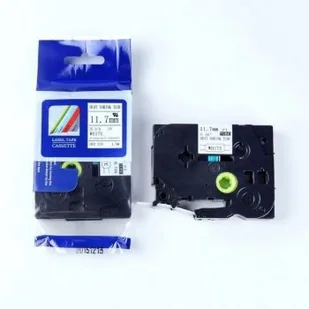 Brother Rurki termokurczliwe 11,7mm HSE231 czarne na biały - Papier do drukarek - miniaturka - grafika 3