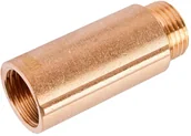 Łączniki, trójniki, kształtki - Invena Przedłużka GW/GZ mosiądz 1/2" x 50mm - miniaturka - grafika 1
