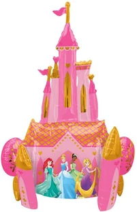 AMSCAN Chodzący balon foliowy Zamek - Księżniczki Princess - 88 cm x 139 cm - 1 szt. 3980701 - Urodziny dziecka AMSCAN Chodzący balon foliowy Zamek - Księżniczki Princess - 88 cm x 139 cm - 1 szt. 3980701 - Urodziny dziecka - miniaturka - grafika 2