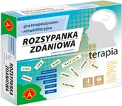 Gry planszowe - Alexander Terapia Rozsypanka zdaniowa - miniaturka - grafika 1