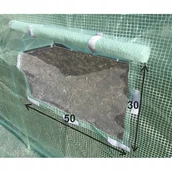 Agrowłókniny - 4iQ Pokrycie do tunelu szklarniowego 4iQ 2x3,5 Zielone - miniaturka - grafika 1