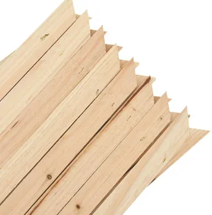 vidaxl Płotki kratkowe, 5 szt., drewno jodłowe, 180x60 cm 47240 - Ogrodzenia - miniaturka - grafika 5