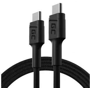 Green Cell USB-C USB-C 60W 480Mps 1.2m KABGC30 - Kable komputerowe i do monitorów - miniaturka - grafika 2