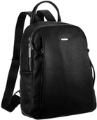 Plecaki - David Jones Zgrabny plecak damski z frontowymi kieszeniami - miniaturka - grafika 1