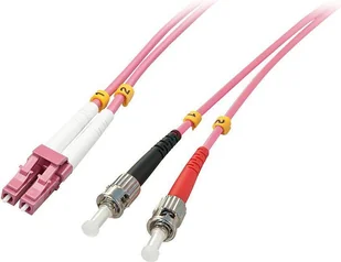 LINDY LWL-Duplex Kabel LC/ST OM4 5 m 50/125, Multi Mode 46353 - Kable światłowodowe - miniaturka - grafika 2