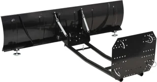 vidaXL Pług śnieżny do quada, 150x38 cm, czarny - Łopaty i widły - miniaturka - grafika 2