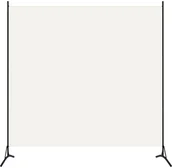 Parawany - vidaXL Parawan 1-panelowy, biały, 175 x 180 cm vidaXL - miniaturka - grafika 1