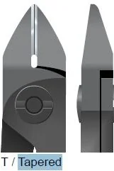 BAHCO ucinaki skośne Tapered, serii RX Micro, Ergo, rozmiar S 135,5mm, [RX 8143] - Kombinerki i obcęgi - miniaturka - grafika 6