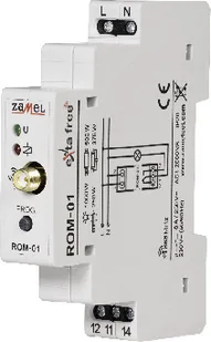 Zamel Radiowy odbiornik modułowy 1-kanałowy ROM-01 EXF10000041 EXF10000041 - Gniazdka elektryczne - miniaturka - grafika 4
