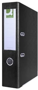 Q-CONNECT segregator Hero z szyną, PP, A4/75mm, czarny KF15995 - Segregatory - miniaturka - grafika 2