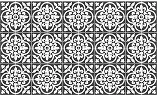 Ambiance-Live Ambiance samoprzylepne naklejki na płytki, wzór mozaiki azulejos, naklejki ścienne do łazienki i kuchni, 60 sztuk - Naklejki na ścianę - miniaturka - grafika 2