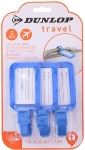 Dunlop Zawieszki identyfikatory na walizkę bagaż Dunlop x3 E-10387 - Akcesoria turystyczne - miniaturka - grafika 5