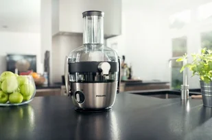 Philips HR1921/20 sokowirówka, FiberBoost, technologia QuickClean, funkcja płukania wstępnego, 1100 W, stal szlachetna HR1921/20 - Sokowirówki - miniaturka - grafika 7