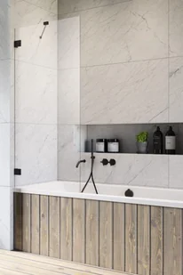 Radaway ESSENZA PRO Black PNJ II parawan nawannowy 70 cm, wys. 150 cm szkło przejrzyste 10101070-54-01 - Parawany nawannowe Radaway ESSENZA PRO Black PNJ II parawan nawannowy 70 cm, wys. 150 cm szkło przejrzyste 10101070-54-01 - Parawany nawannowe - miniaturka - grafika 1