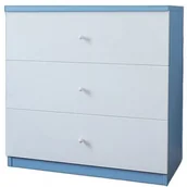 Szafy i szafki dla dzieci - Komoda dla chłopca - biało K8-E74 - miniaturka - grafika 1