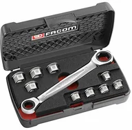 Zestawy narzędziowe - Facom 464.j1pg klucze nasadowe zestaw 11 in 1 + walizka do przechowywania 464.J1PG - miniaturka - grafika 1