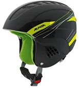 Kaski narciarskie - Alpina Carat kask narciarski dziecięcy, czarny, 5155 cm 9035234_Black Green_51-55 cm - miniaturka - grafika 1