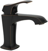 Baterie umywalkowe - Valvex Bateria umywalkowa Antiga czarna - miniaturka - grafika 1