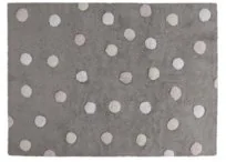 Lorena Canals C-TT-1 topos trzy kolorowe, szary/różowy C-TT-1 - Dywany dla dzieci - miniaturka - grafika 4