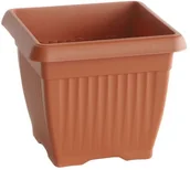 Donice - Prosperplast Doniczka kwadratowa Terra terakota 19 cm - miniaturka - grafika 1