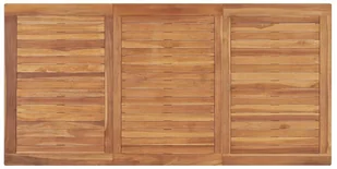 vidaXL 5-cz. zestaw mebli ogrodowych, lite drewno tekowe 3059943 - Meble ogrodowe - miniaturka - grafika 13