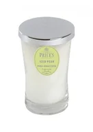 Świece - Price's Candles Price Candles Świeca Zapachowa Woskowa W Słoiku Candles Iced Pear Duża Biała - miniaturka - grafika 1