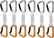 Sprzęt wspinaczkowy - Mammut Sender Keylock Quickdraw 12cm 6-Pack, szary/złoty 2022 Ekspresy wspinaczkowe 2040-02491-33272-74 - miniaturka - grafika 1