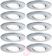 Lampy pozostałe - Paulmann LED reflektor wpuszczany Calla chrom - miniaturka - grafika 1